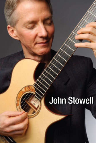 Acoustic Guitarist John Stowell endorses MusicCord power cords - Essential Sound Products