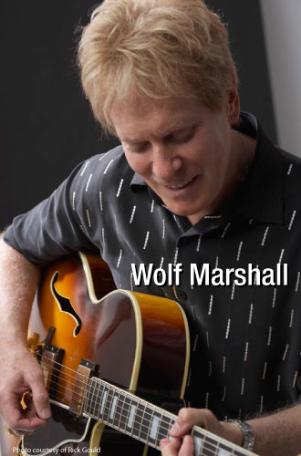 Jazz Guitarist Wolf Marshall testimonial comments MusicCord power cords improve guitar amps sonic vitality, clarity and efficiency - Essential Sound Products