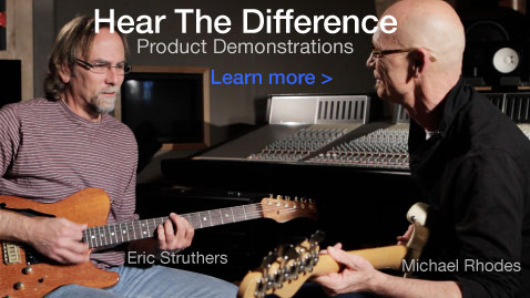  Link To MusicCord Power Cord Audio/Video Demonstrations With Guitar and Bass Amplifiers - Hear The Difference -Essential Sound Products 
